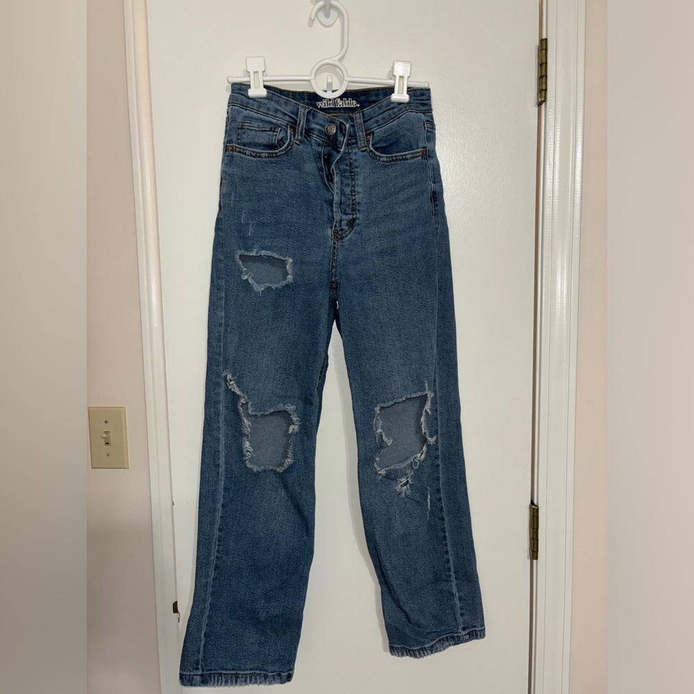 Wild Fable Ripped High Waisted Jeans
